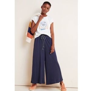 Anthropologie Lisa Wide Leg Pants